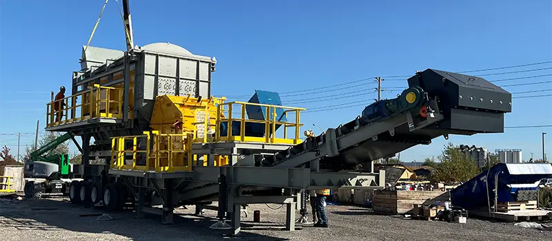 Portable Crusher Chassis